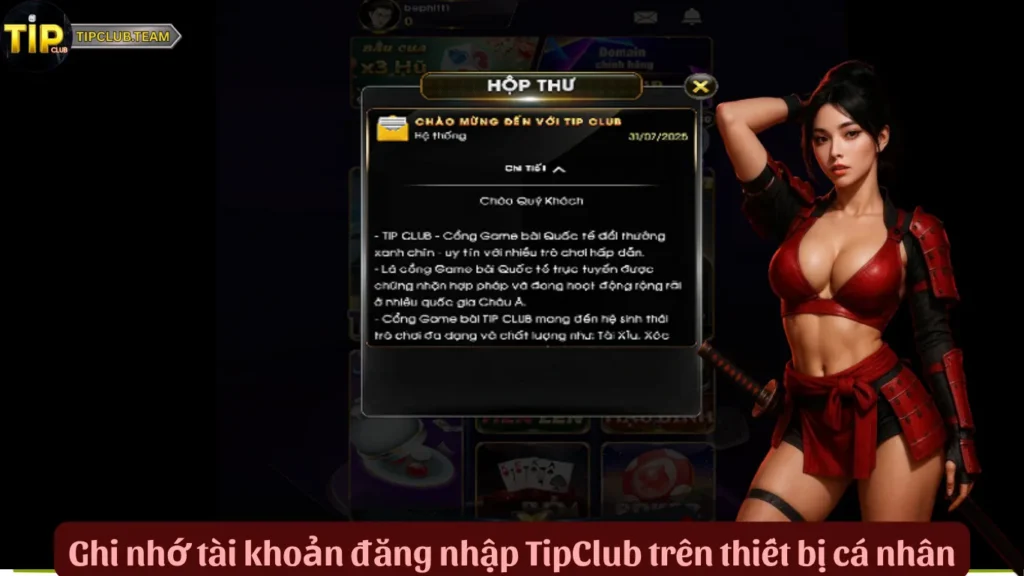 Đăng Nhập TipClub Trong 3 Giây | Không Lo Bị Lỗi 3 Ghi nhớ tài khoản đăng nhập TipClub trên thiết bị cá nhân