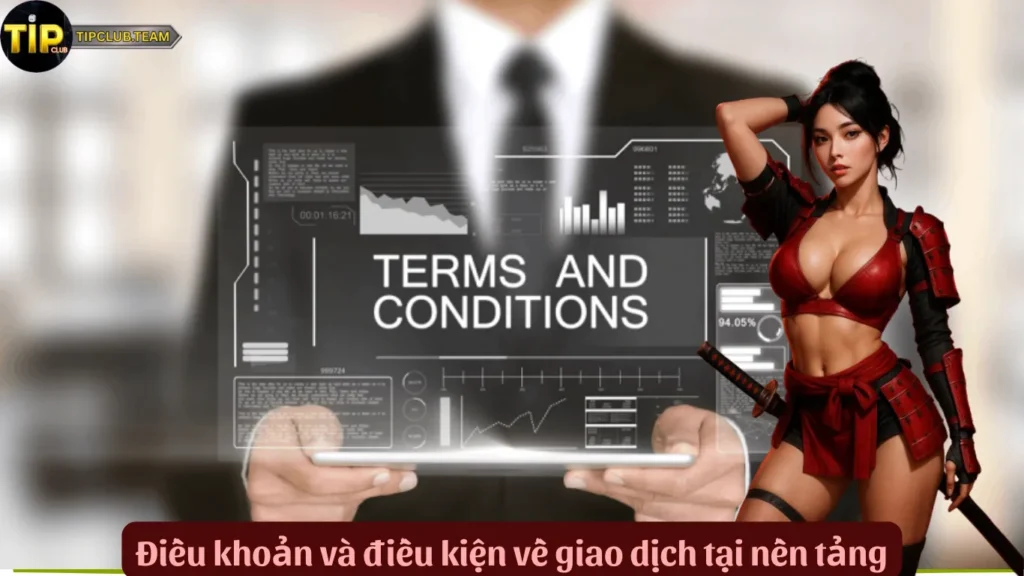 Điều khoản và điều kiện về giao dịch tại nền tảng