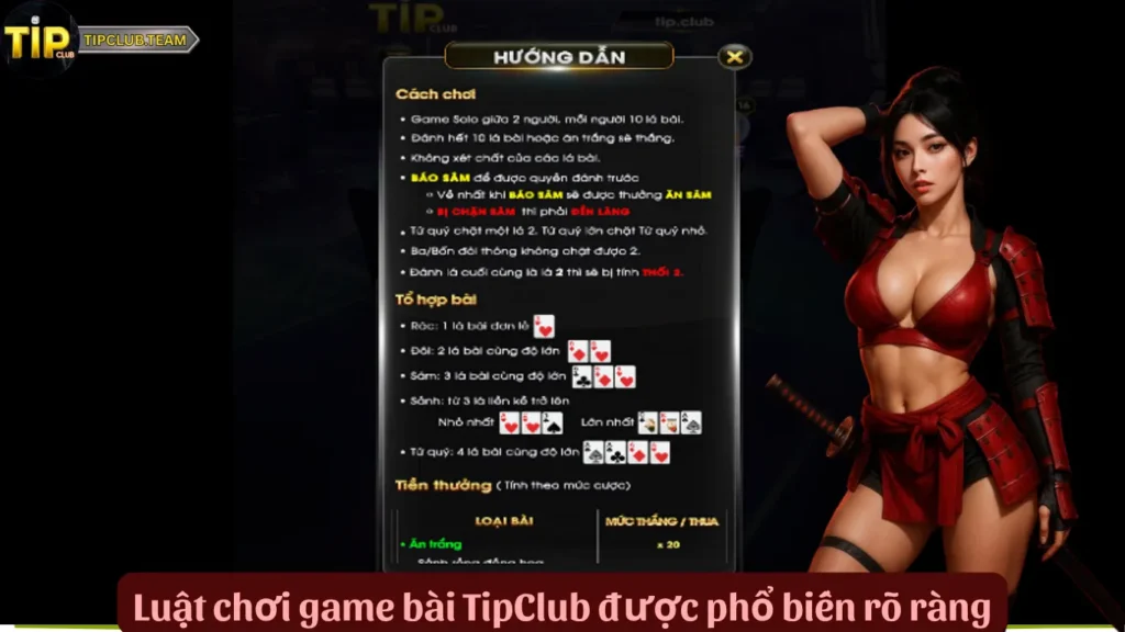 Game Bài TipClub – Trải Nghiệm Đỉnh Cao, Thắng Lớn Mỗi Ngày 3 Luật chơi game bài TipClub được phổ biến rõ ràng