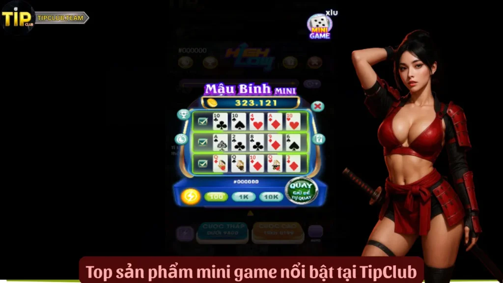 Top sản phẩm mini game nổi bật tại TipClub