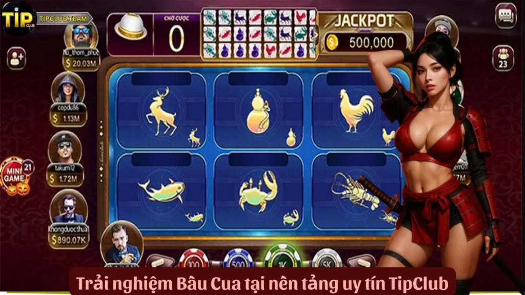 Trải nghiệm Bầu Cua tại nền tảng uy tín TipClub